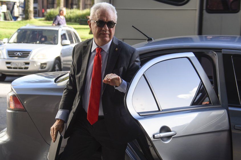 El canciller uruguayo Mario Lubetkin. Archivo