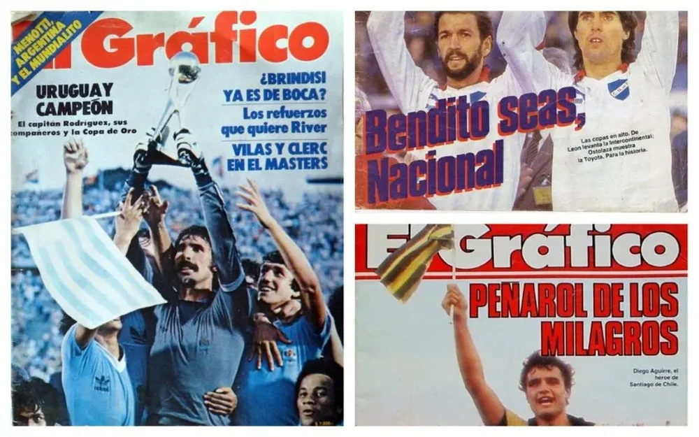 Rodolfo Rodríguez en la tapa del Mundialito
