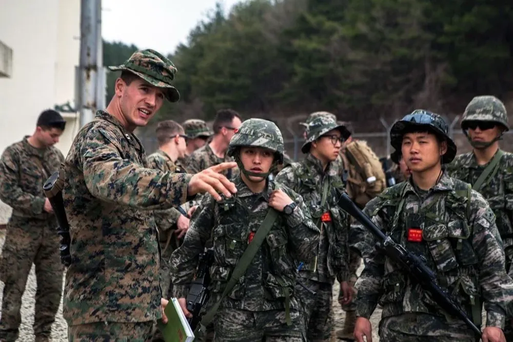 Soldados norteamericanos y surcoreanos durante el ejercicio conjunto Ulchi Freedom Shield del año pasado.