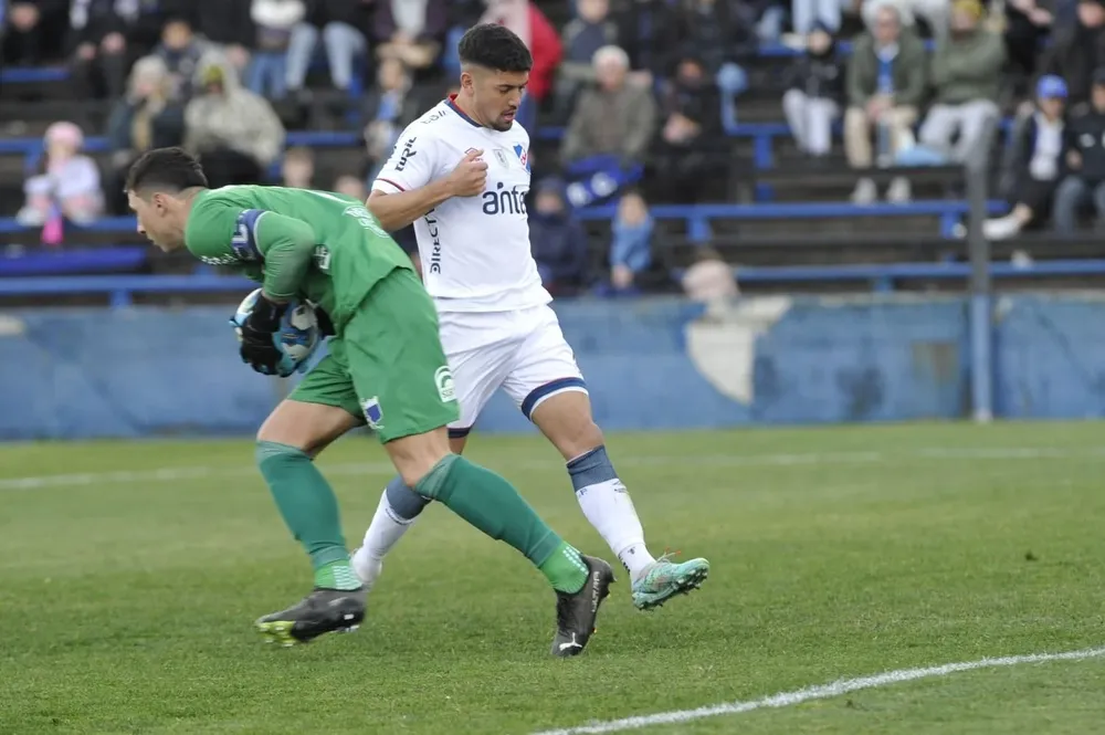 Juan Ignacio Ramírez protestó un gol