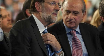 Mariano Rajoy y su ex ministro del Interior Jorge Fernández Díaz