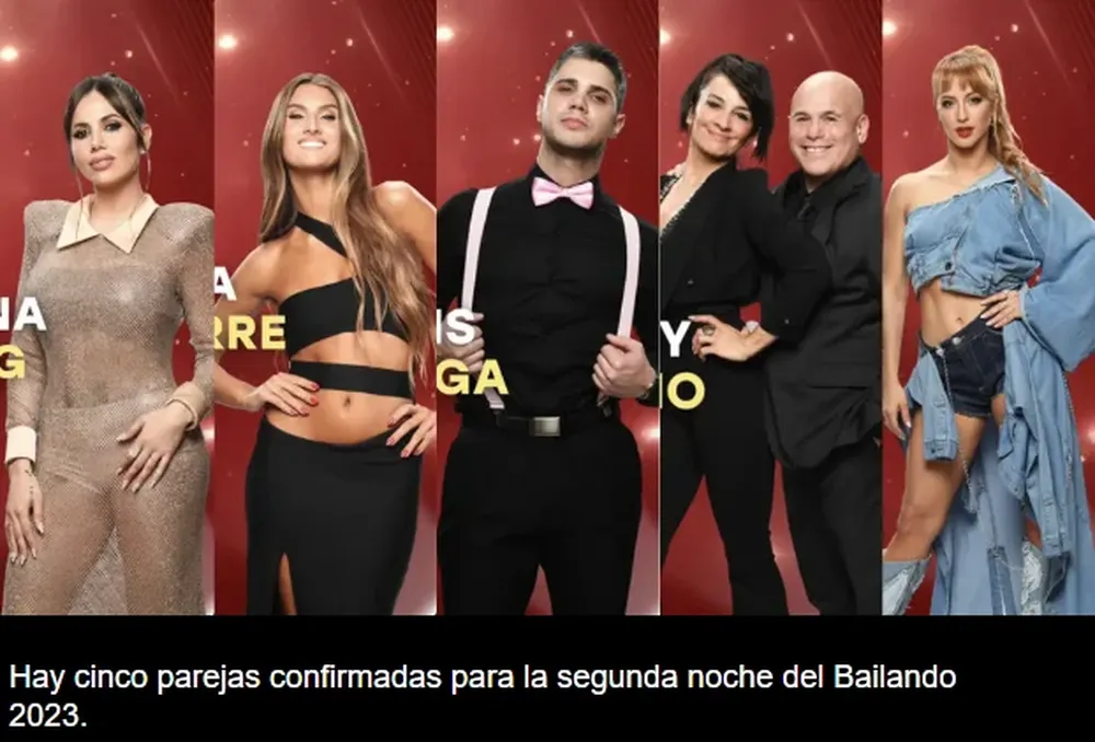 Expectativa por las nuevas parejas de baile