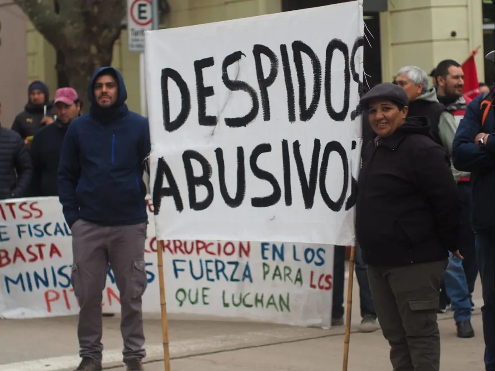 Movilización de la Foica, en Durazno.