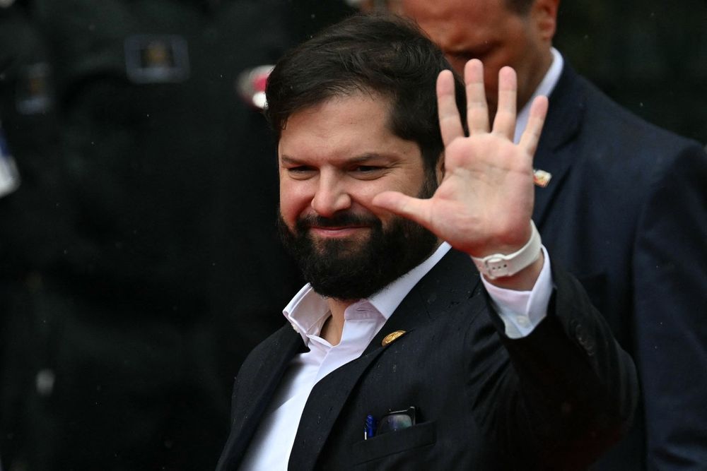 El presidente de Chile, Gabriel Boric