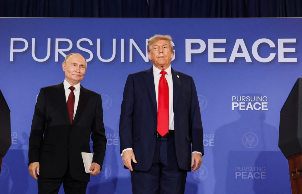 Vladimir Putin, presidente de Rusia y Donald Trump, presidente de Estados Unidos.