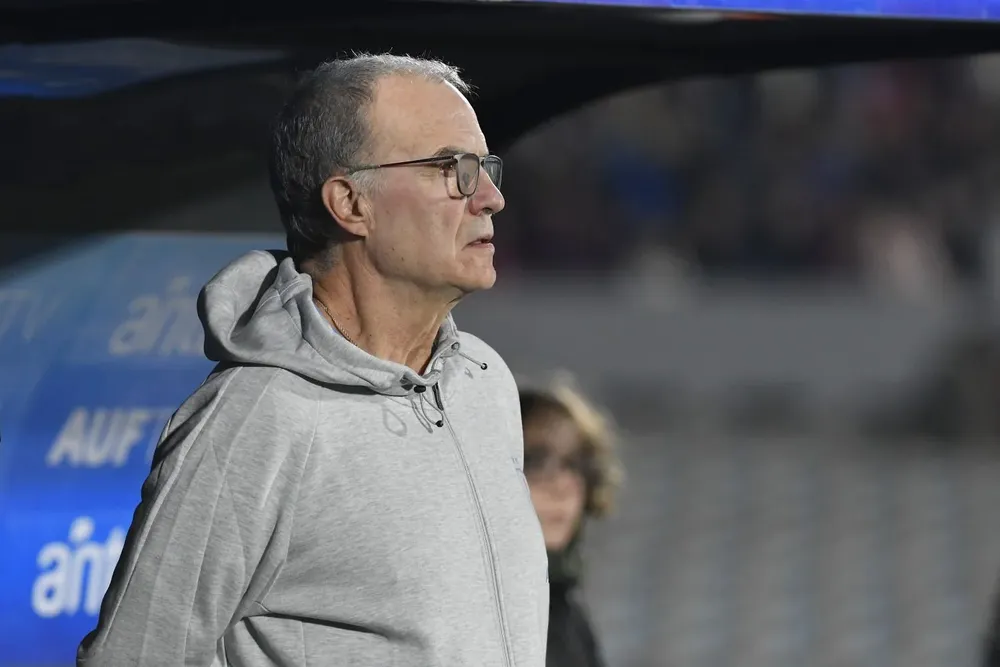 Bielsa en la selección uruguaya