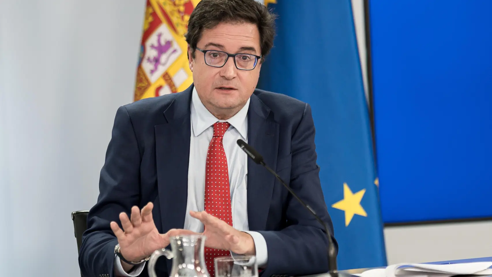 El ministro para Transformación Digital y Función Pública, Óscar López. EUROPA PRESS