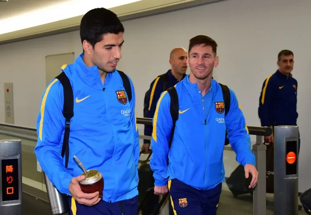 Suárez y Messi