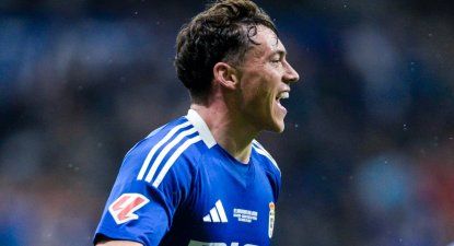 Primer gol de Federico Viñas en Oviedo
