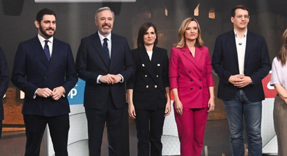 El presidente de Aragón, Azcón, va por su reelección, frente a la ministra sanchista, Pilar Alegría.&nbsp;