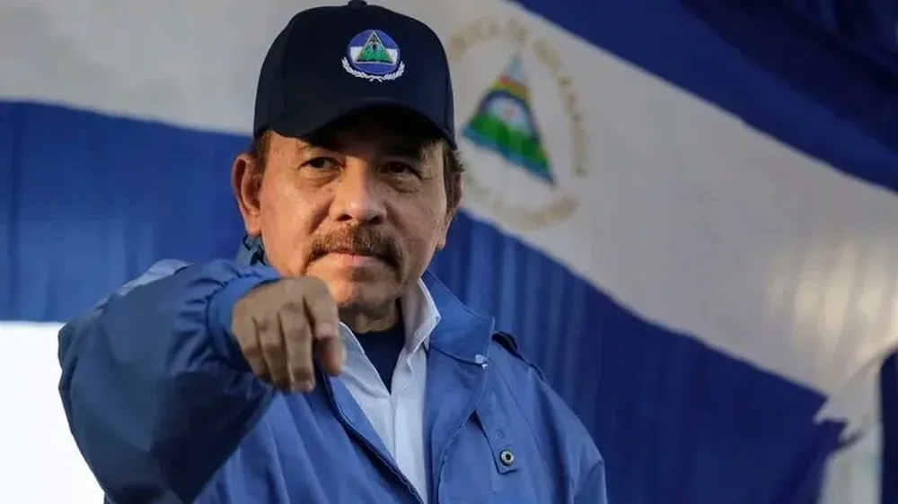 Daniel Ortega, presidente nicaragüense desde 2007, con los opositores presos.