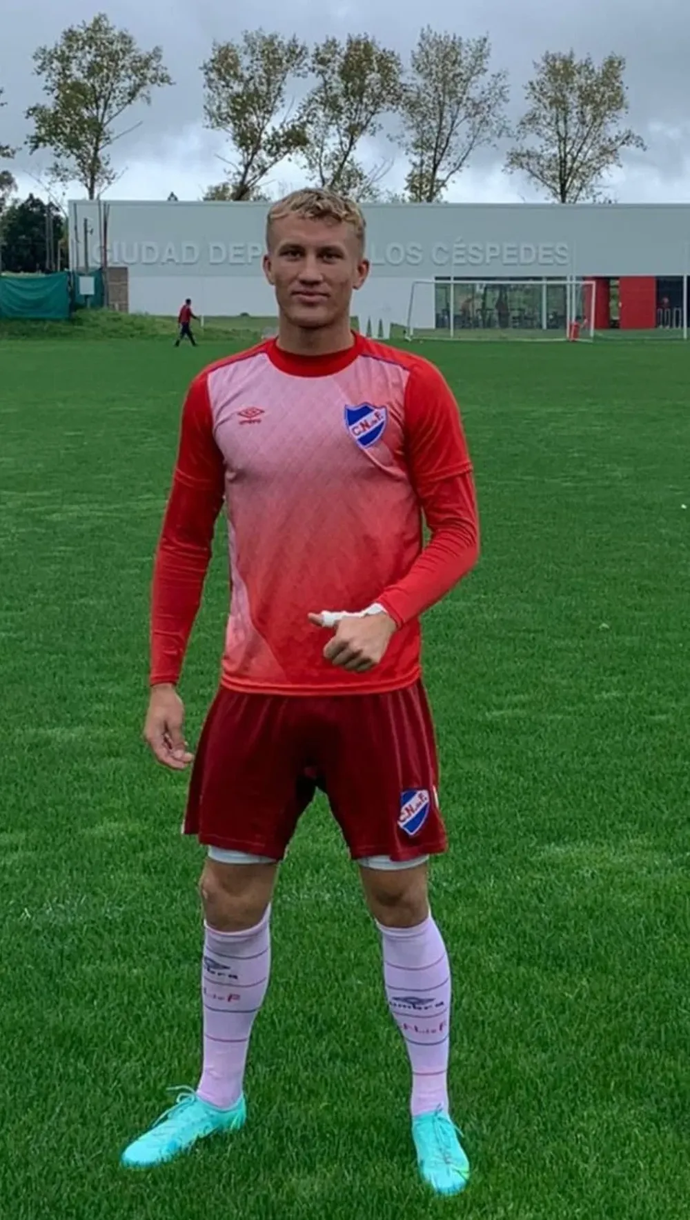 Karl Landsten, el sueco que se prueba en Nacional