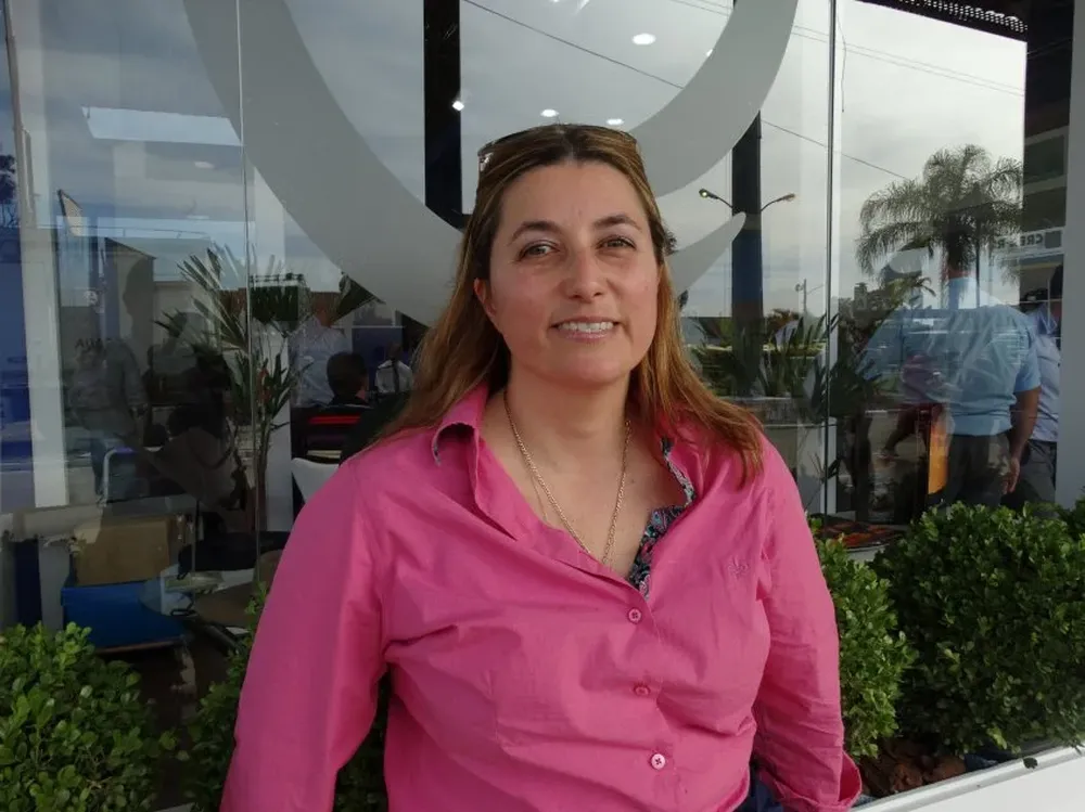 Karla Beszkidnyak, cónsul general de Uruguay en Porto Alegre.