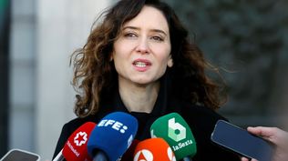 La presidenta de la Comunidad de Madrid, Isabel Díaz Ayuso