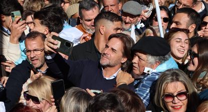 Luis Lacalle Pou en el acto por los 190 años del Partido Nacional el domingo 9 de agosto de 2026