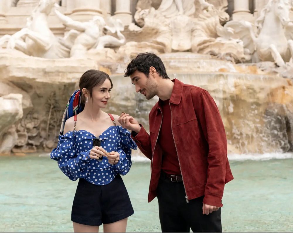 Emily en París se trasladó a Italia durante su cuarta temporada