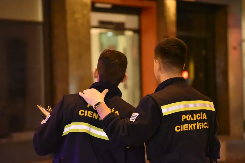Policía Científica trabajó en el lugar