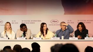 El jurado de&nbsp; la 78 edición del Festival de Cannes en conferencia de prensa. EFE