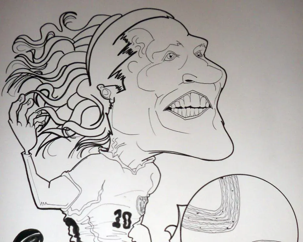 Esta caricatura intentará ser la más grande del mundo