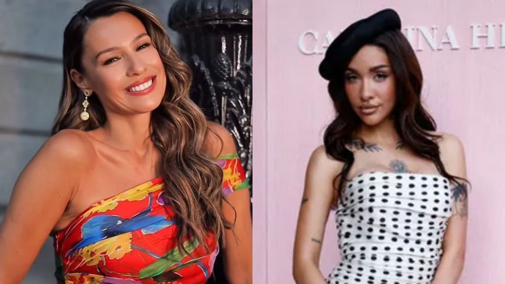 Pampita y María Becerra, estrellas argentinas en la pasarela de Carolina Herrera.