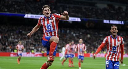 con fede valverde y josema gimenez como titulares, real madrid y atletico de madrid empataron 1-1 en el bernabeu