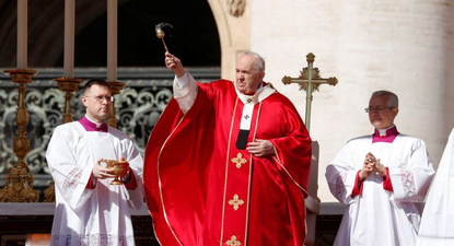 El Papa Francisco en la celebración de Semana Santa en 2023.