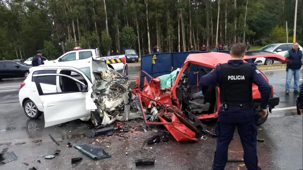 El auto que ocasionó el accidente estaba requerido por hurto