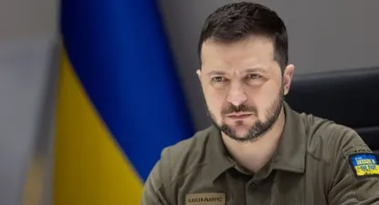 Volodymyr Zelensky, presidente de Ucrania