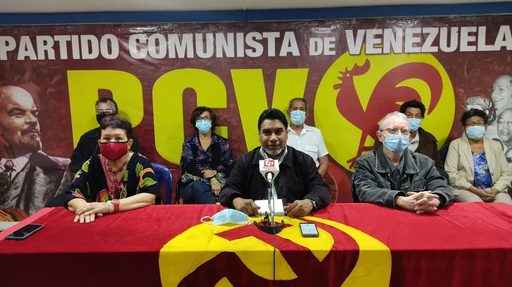 Óscar Figuera, el secretario general del PCV depuesto por el Tribunal Supremo de Justicia.