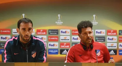 Diego Godín y Simeone