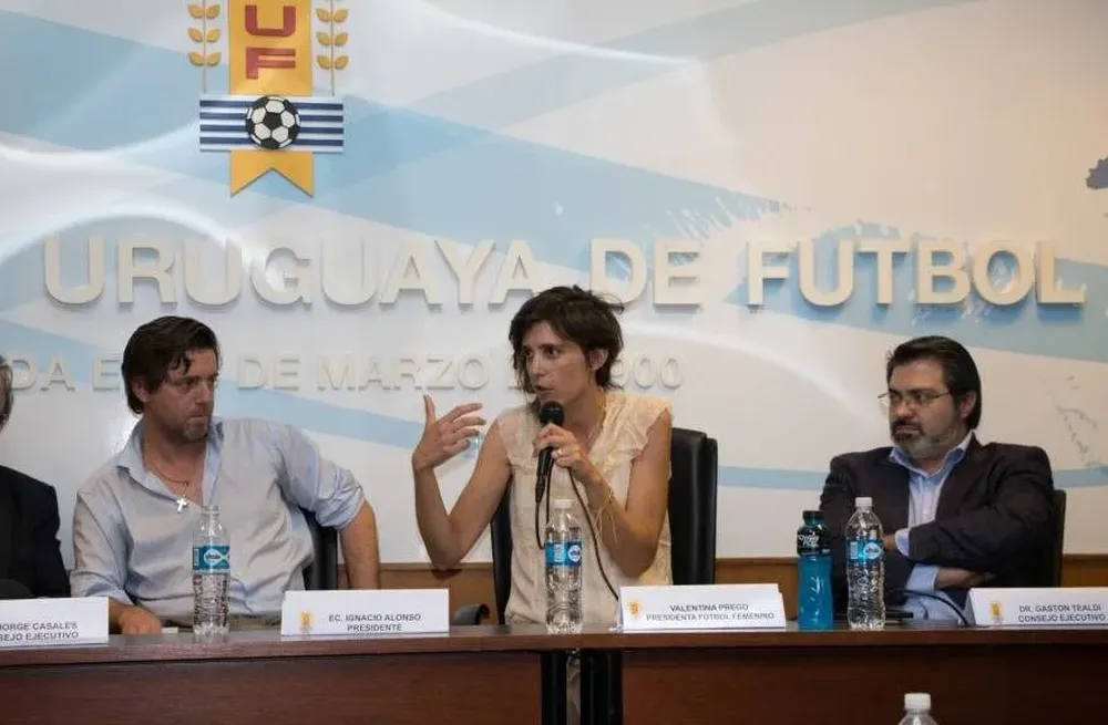Valentina Prego, presidenta del fútbol femenino
