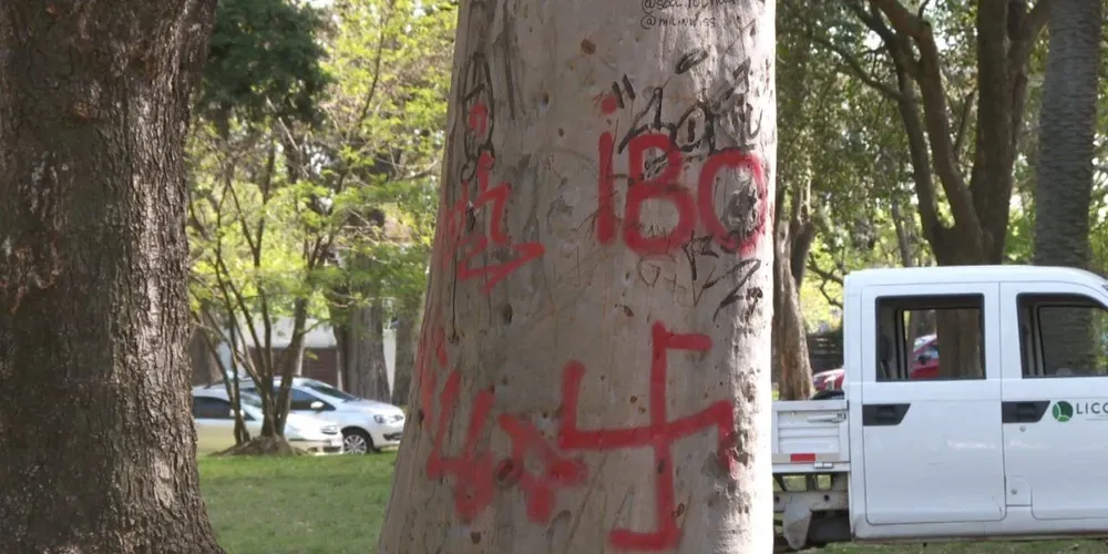 En los últimos cinco meses aparecieron en la vía pública más de 30 esvásticas.