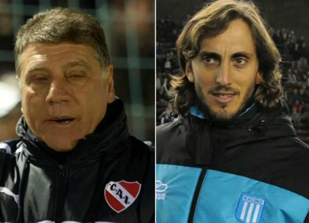 Miguel Ángel Brindisi y Luis Zubeldía