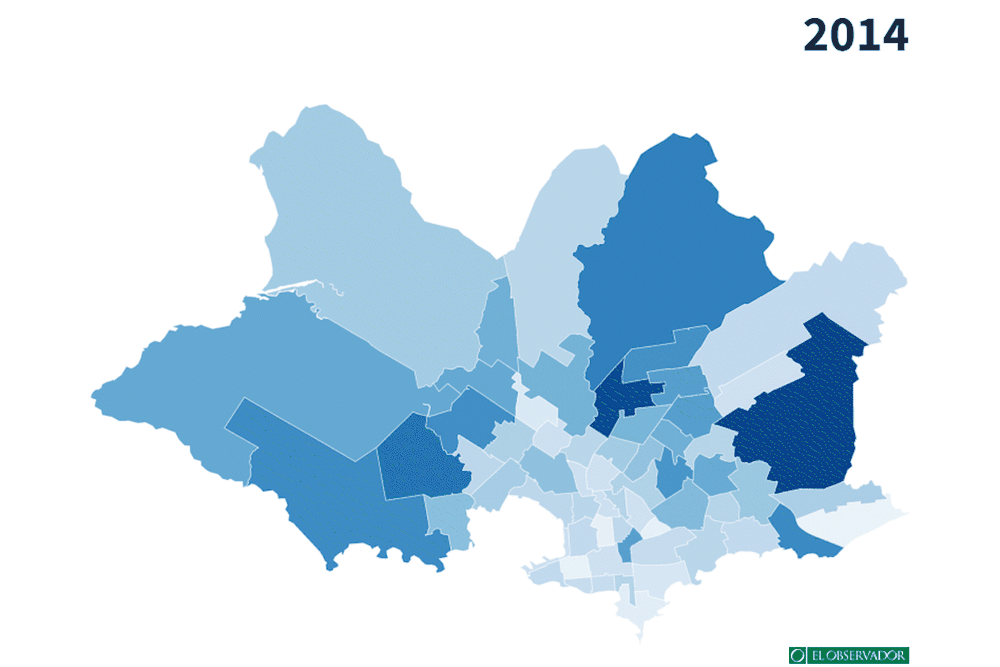 Uruguay (y su capital no es la excepción) es una de las zonas más envejecidas de la región.