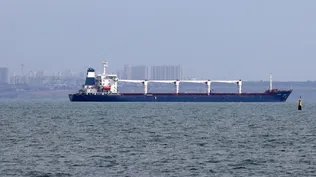 Exportación de granos a través del Mar Negro.