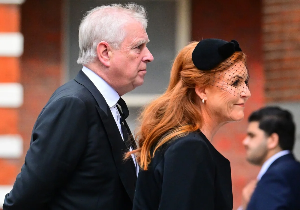 Sarah Ferguson y su exmarido, el príncipe Andrés, hermano del rey Carlos III.&nbsp;