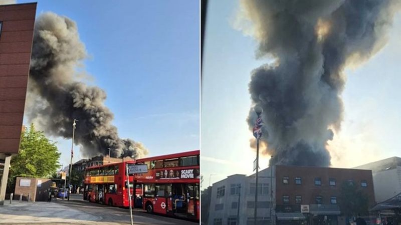 Un incendio destruye el mayor supermercado kosher de Londres, en un barrio bajo alerta por ataques antisemitas
