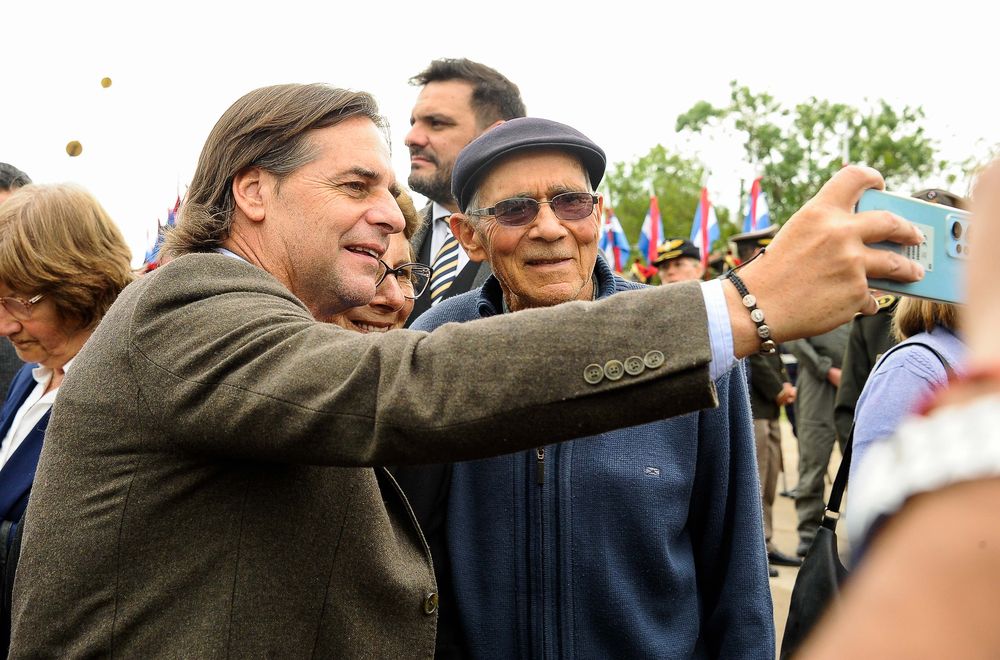 20241012 El presidente Luis Lacalle Pou en el aniversario 199 de la Batalla de Sarandí