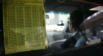 Tarifa de taxi en Montevideo aumenta 5,5% desde la medianoche