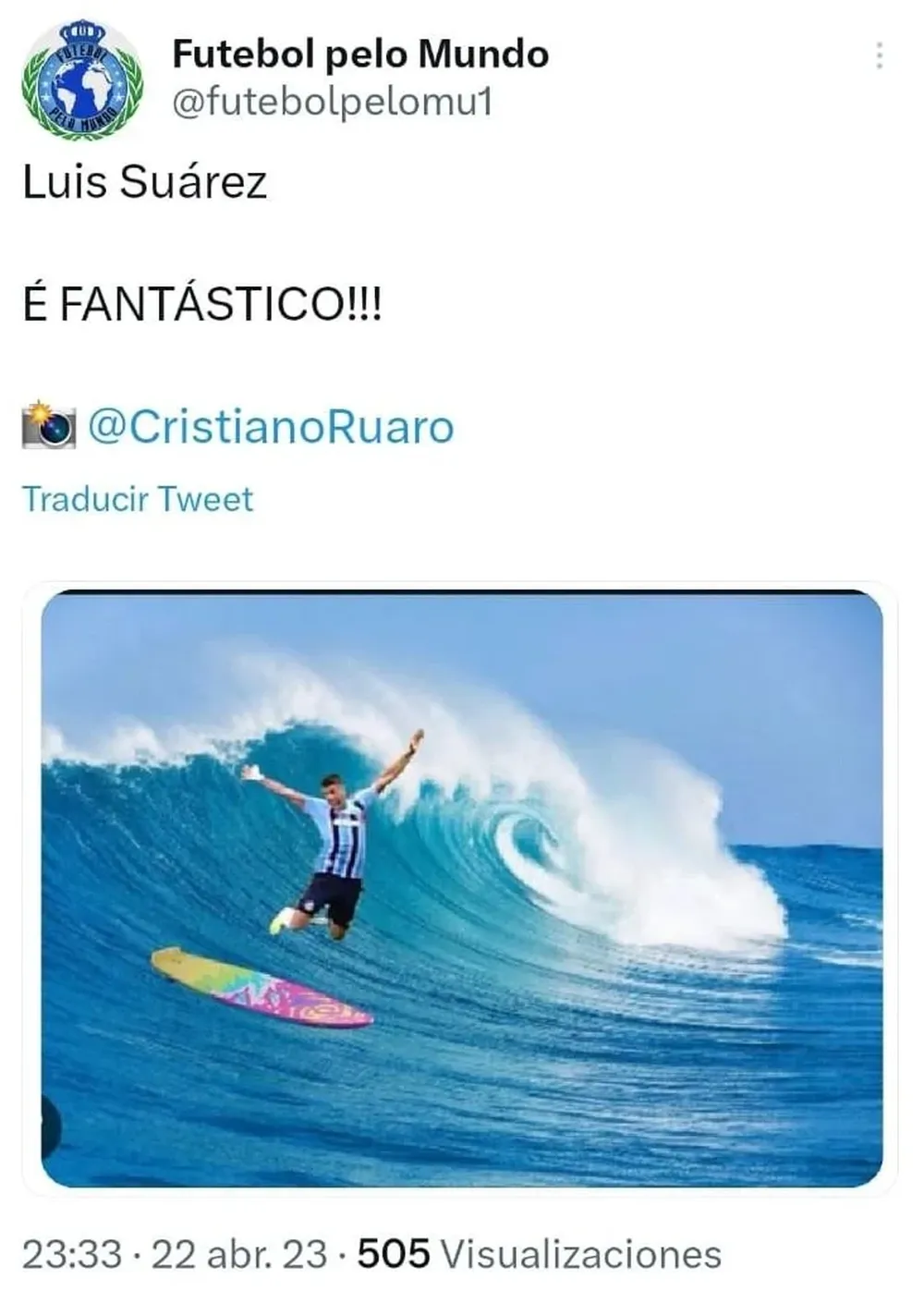 La simulación del penal en la hora tampoco faltó en los memes contra Luis Suárez