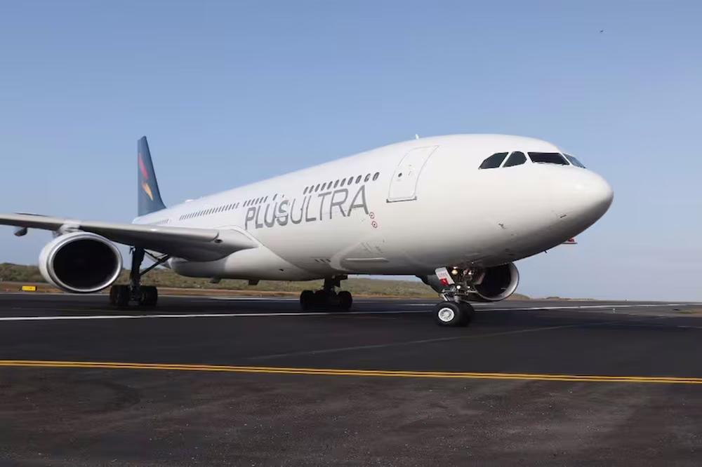 Así son los aviones de Plus Ultra que comenzarán a &nbsp;operar la ruta entre Buenos Aires y Madrid. (PLUS ULTRA)