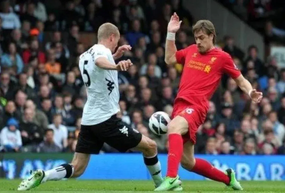 Sebastián Coates en sus tiempos de Liverpool