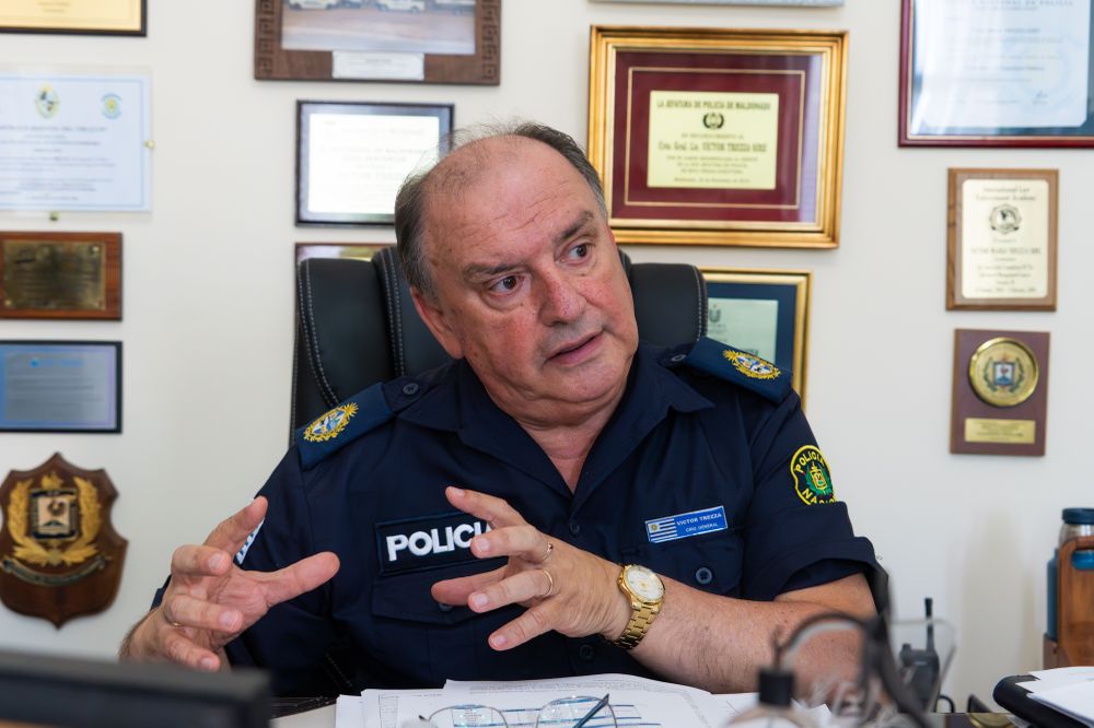 Víctor Trezza, jefe de Policía de Maldonado
