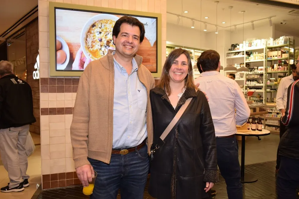 Enrique Sojo y Fabrina Valle