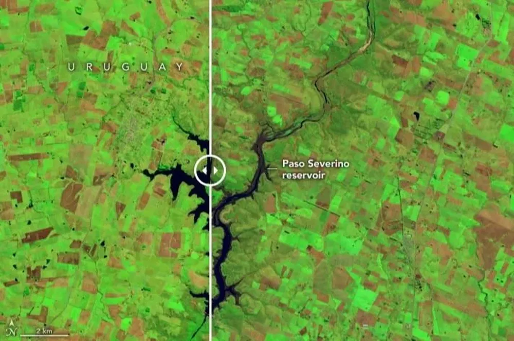 Imagen que muestra el antes y el después de Paso Severino