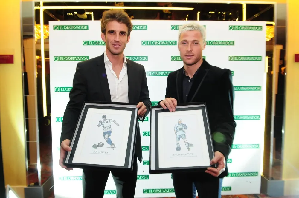 Iván Alonso e Israel Damonte en Fútbolx100