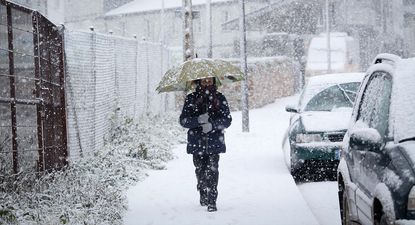 Alerta de nieve en Madrid para los próximos días.&nbsp;