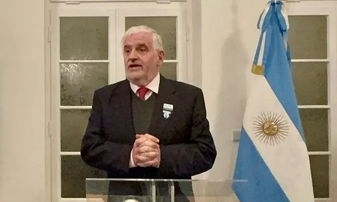 El secretario de Agricultura, Ganadería y Pesca de Argentina, Fernando Vilella, en Berlín, donde participó junto a otros ministros latinoamericanos y el IICA en el Foro Global sobre Agricultura y Alimentación, organizado por el gobierno de Alemania, que reunió a ministros y funcionarios de todo el mundo.