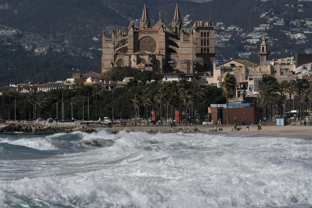 Temporal en Mallorca.