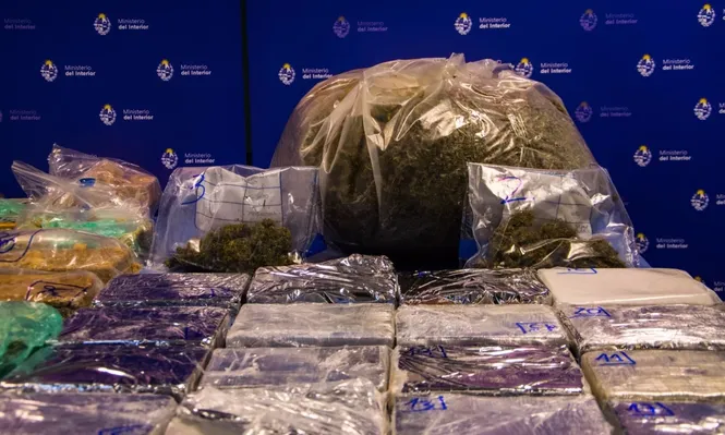 Incautaron más de 60 kilos de droga en Jardines del Hipódromo